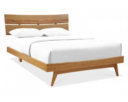 Greenington Azara Platform Bed - Caramelized, California King Size