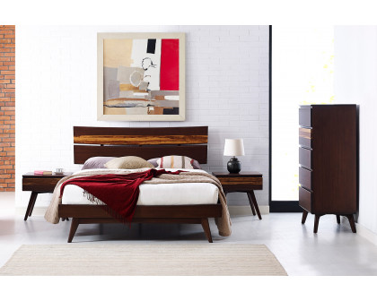 Greenington Azara Platform Bed - Sable, California King Size