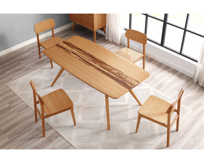 Greenington Azara Dining Table - Caramelized, Bamboo