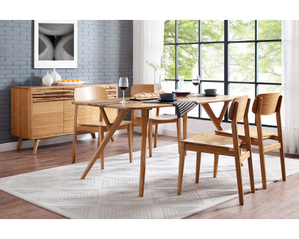 Greenington Azara Dining Table - Caramelized, Bamboo