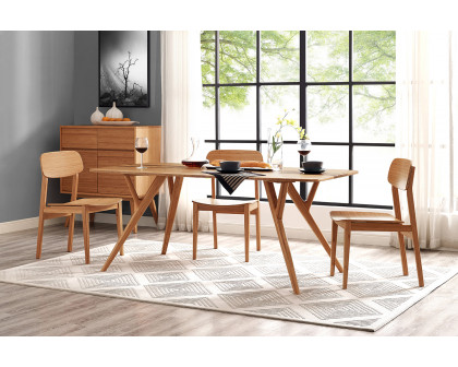 Greenington Azara Dining Table - Caramelized, Bamboo