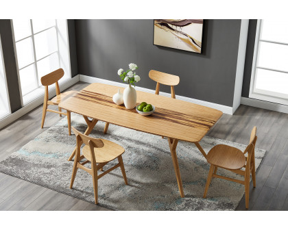 Greenington Azara Dining Table - Caramelized, Bamboo