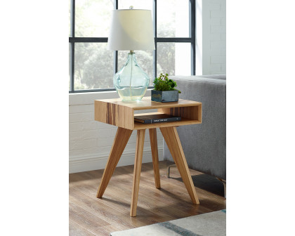 Greenington - Azara End Table in Caramelized, Bamboo