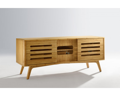 Greenington Azara Media Cabinet - Caramelized, Bamboo