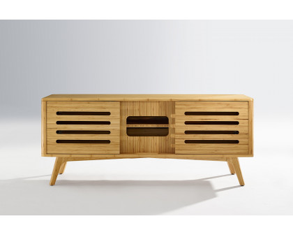 Greenington Azara Media Cabinet - Caramelized, Bamboo