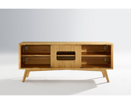 Greenington Azara Media Cabinet - Caramelized, Bamboo