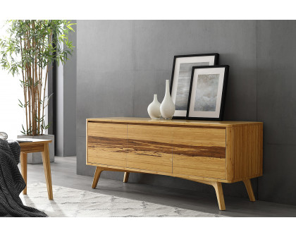 Greenington Azara Media Cabinet - Caramelized, Bamboo