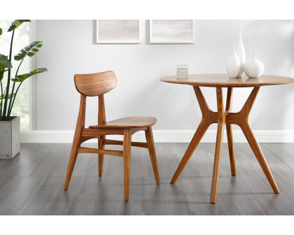 Greenington Cassia Dining Chair Set of 2 - Amber, Bamboo