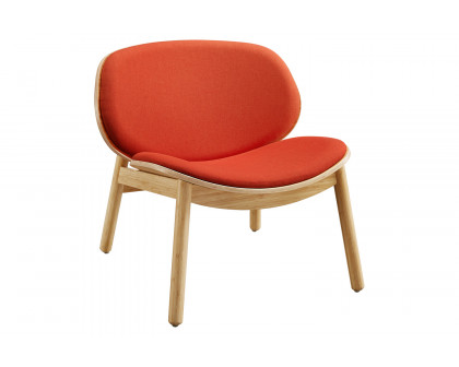 Greenington Danica Lounge Chair - Wheat/Red, Moso Bamboo