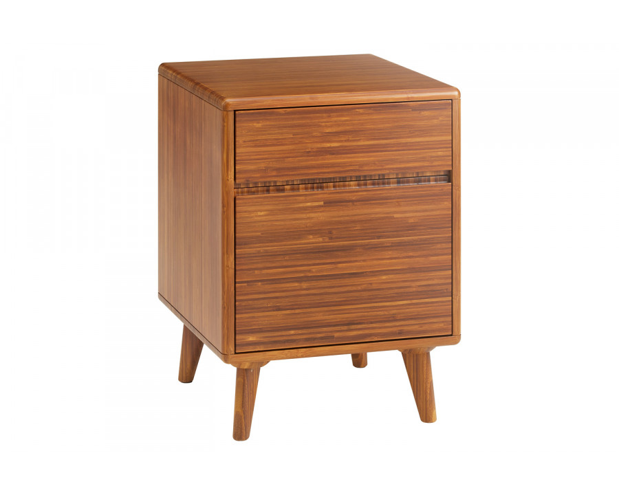 Greenington - Folio File Cabinet in Amber, Solid Moso Bamboo