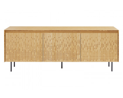 Greenington - Hanna Console Sideboard in Wheat, Solid Moso Bamboo/Metal