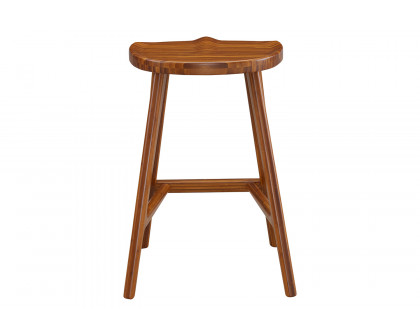 Greenington - Max Stool In Counter Height Set of 2 in Amber, Bamboo