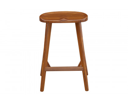 Greenington - Max Stool In Counter Height Set of 2 in Amber, Bamboo