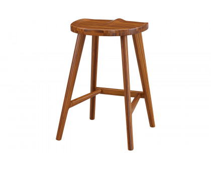 Greenington - Max Stool In Counter Height Set of 2 in Amber, Bamboo