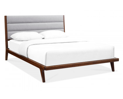 Greenington Mercury Upholstered Platform Bed - Exotic, Queen Size