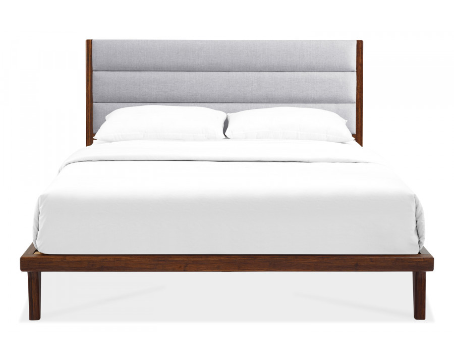 Greenington Mercury Upholstered Platform Bed - Exotic, California King Size