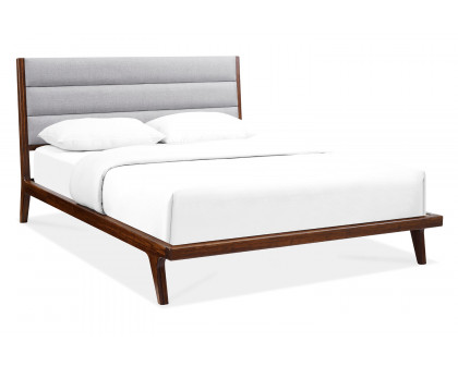 Greenington Mercury Upholstered Platform Bed - Exotic, Eastern King Size