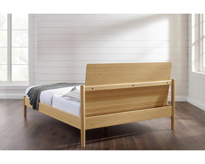 Greenington Monterey Platform Bed - Wheat, Queen Size