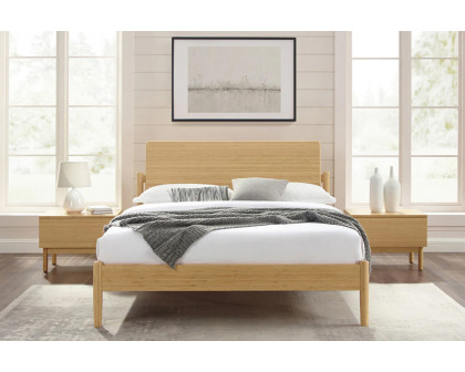 Greenington Monterey Platform Bed - Wheat, Queen Size