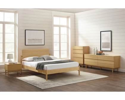 Greenington Monterey Platform Bed - Wheat, Queen Size