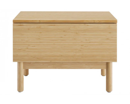 Greenington - Monterey 1 Drawer Nightstand in Wheat, Solid Moso Bamboo