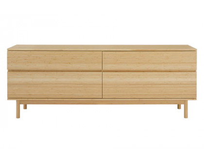 Greenington - Monterey 4 Drawer Double Dresser in Wheat, Solid Moso Bamboo