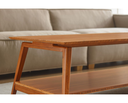 Greenington Antares Coffee Table - Amber, Solid Moso Bamboo