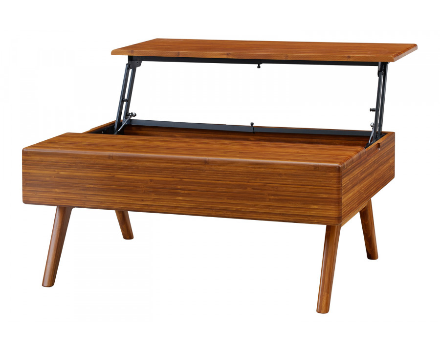 Greenington - Rhody Lift Top Coffee Table in Amber, Bamboo