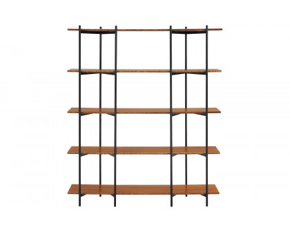 Greenington - Studio Plus Metal Shelf in Amber, Solid Moso Bamboo/Metal