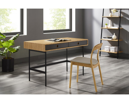 Greenington - Santa Cruz Desk in Wheat, Solid Moso Bamboo/Metal