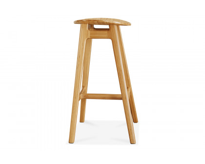 Greenington - Skol Counter Height Stool Set of 2 in Caramelized, Bamboo