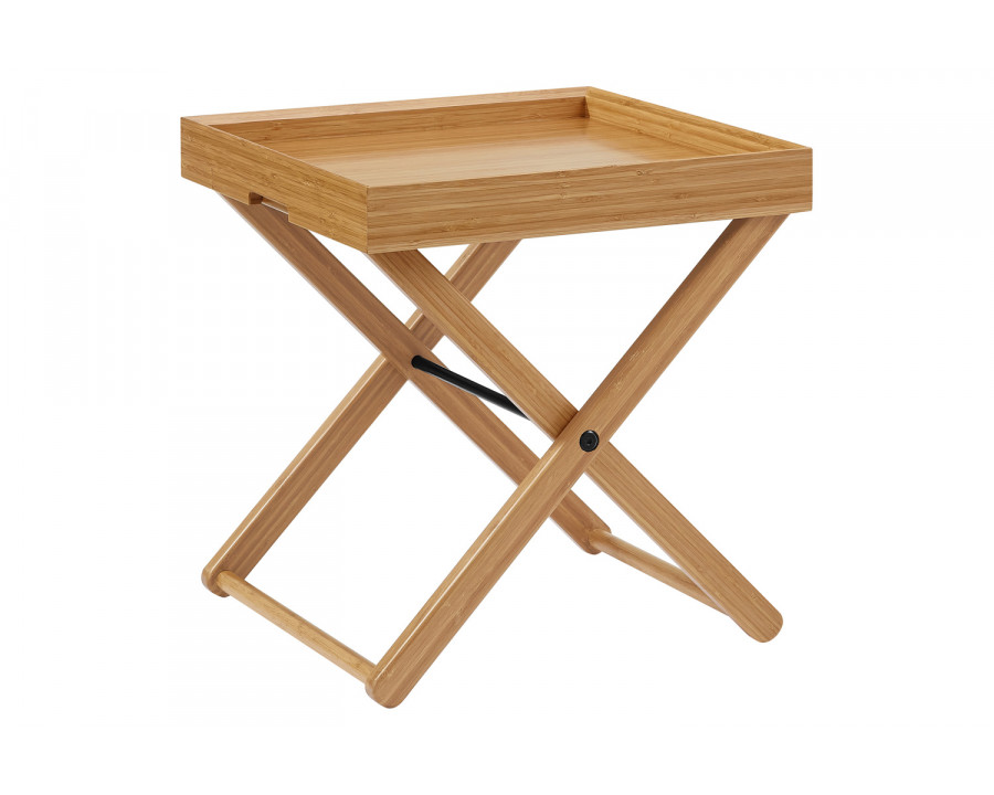 Greenington - Teline Tray Table in Caramelized, Bamboo