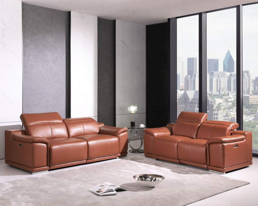 GUF - 9762 Power Reclining Sofa with Loveseat