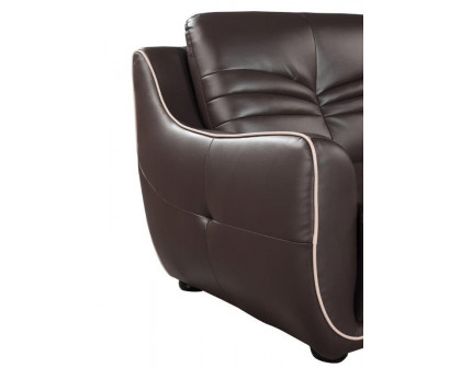 GUF™ 2088 Armchair - Brown, Leather Air/Match