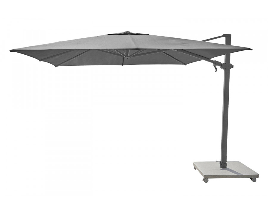 Harbour Antego Cantilever Umbrella Stone Base Sold Separately - Aluminum Anthracite