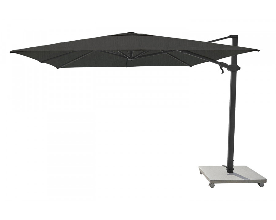 Harbour Antego Cantilever Umbrella Stone Base Sold Separately - Aluminum Black