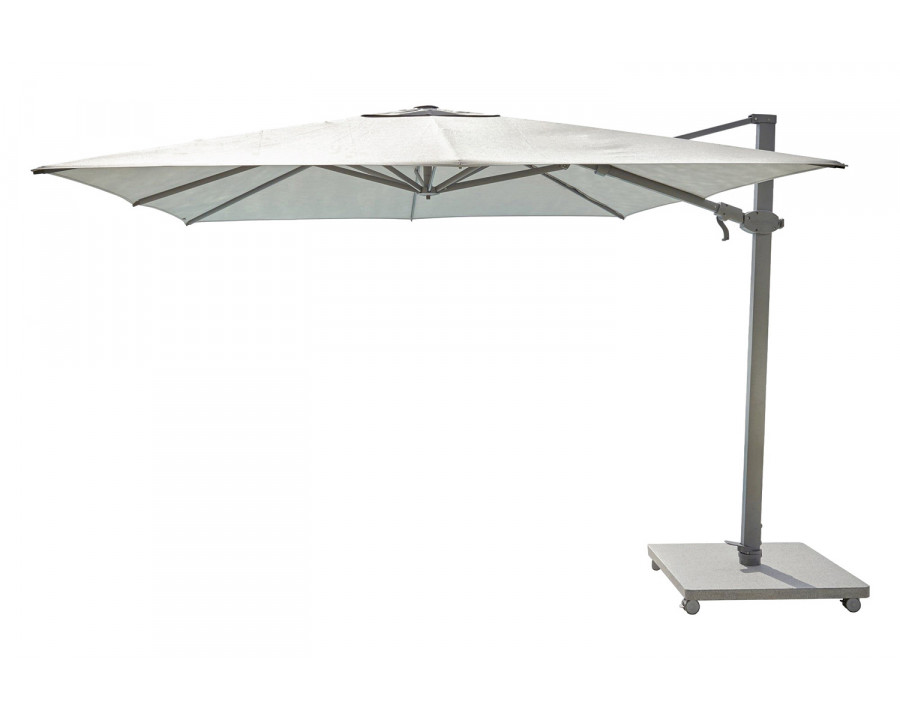 Harbour Antego Cantilever Umbrella Stone Base Sold Separately - Aluminum Linen