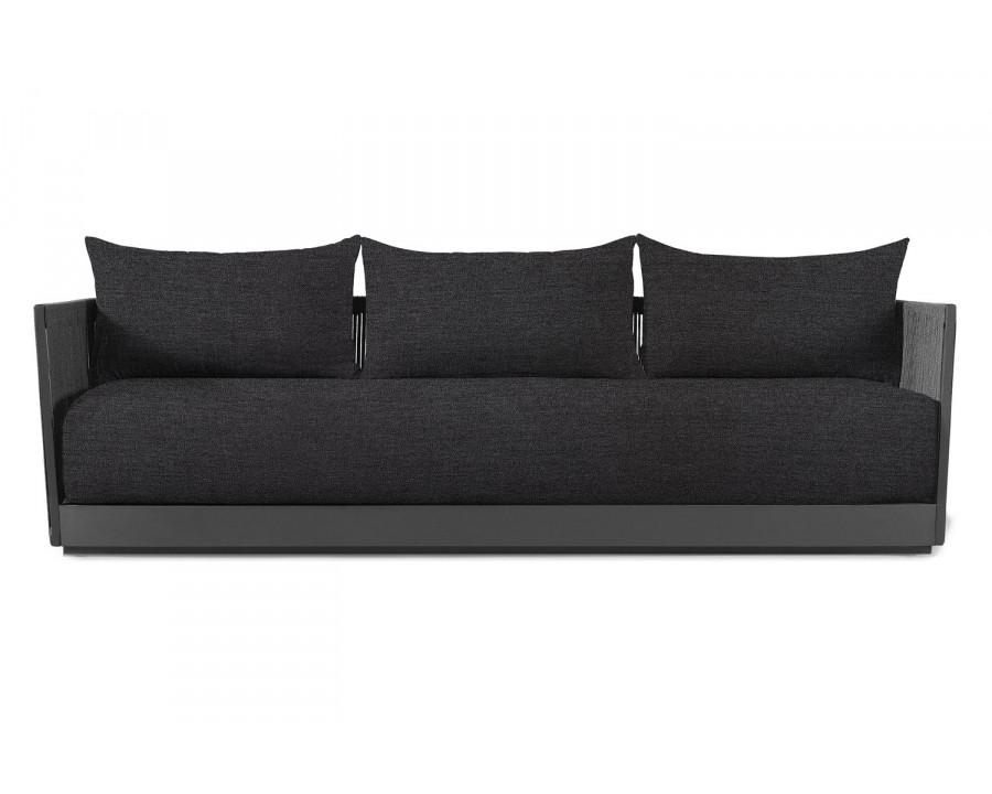 Harbour Antigua 3 Seat Sofa - Aluminum Asteroid, Lisos Grafito