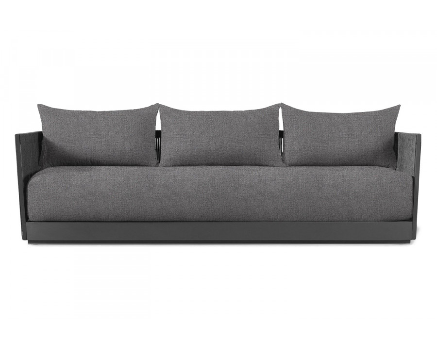 Harbour Antigua 3 Seat Sofa - Aluminum Asteroid, Cast Slate