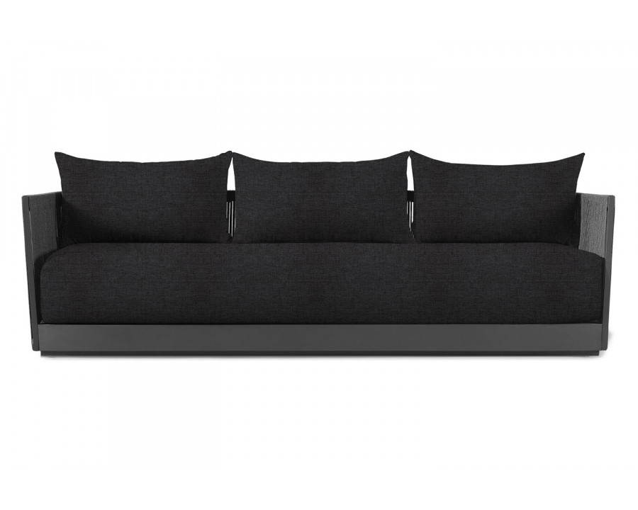 Harbour Antigua 3 Seat Sofa - Aluminum Asteroid, Copacabana Midnight