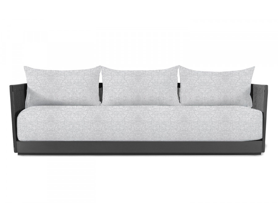 Harbour Antigua 3 Seat Sofa - Aluminum Asteroid, Copacabana Sand