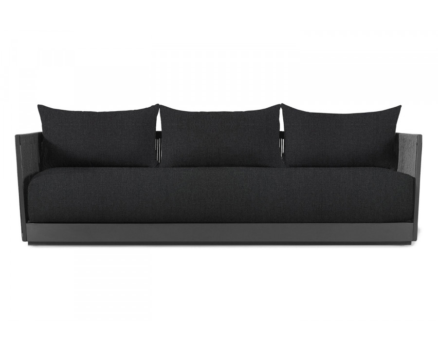 Harbour Antigua 3 Seat Sofa - Aluminum Asteroid, Panama Grafito