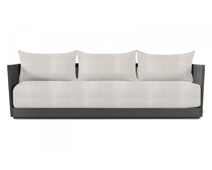 Harbour Antigua 3 Seat Sofa - Aluminum Asteroid, Riviera Ivory