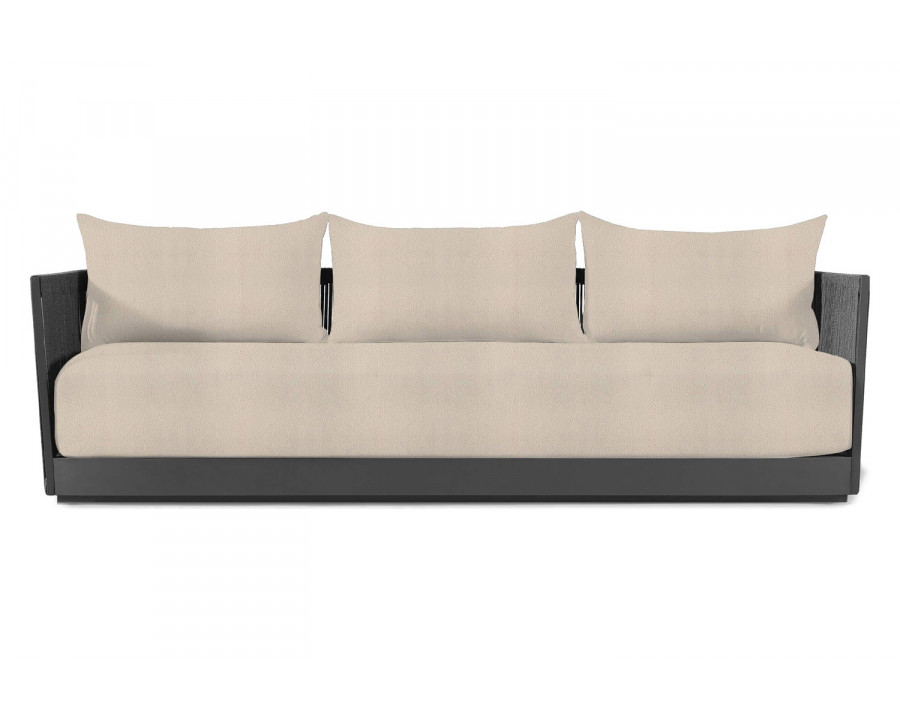 Harbour Antigua 3 Seat Sofa - Aluminum Asteroid, Riviera Sand