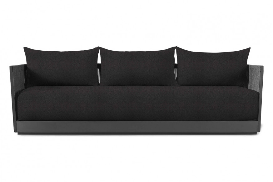 Harbour™ Antigua 3 Seat Sofa - Aluminum Asteroid, Riviera Slate