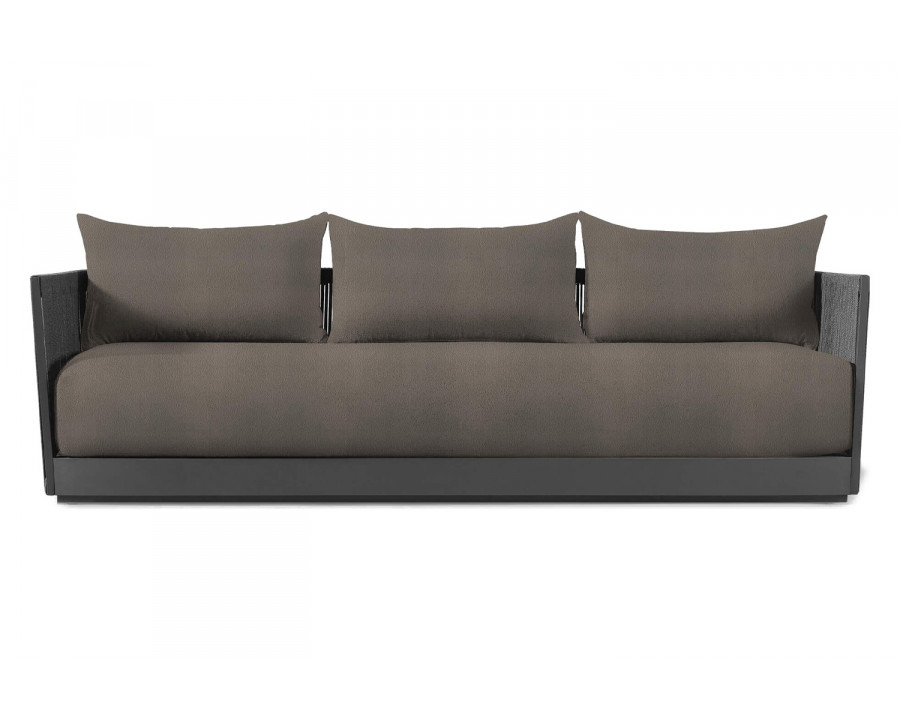 Harbour Antigua 3 Seat Sofa - Aluminum Asteroid, Riviera Stone