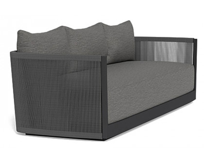 Harbour™ Antigua 3 Seat Sofa - Aluminum Asteroid, Siesta Slate