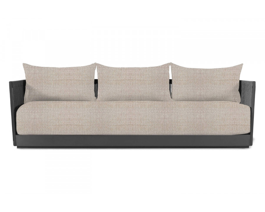 Harbour Antigua 3 Seat Sofa - Aluminum Asteroid, Siesta Taupe