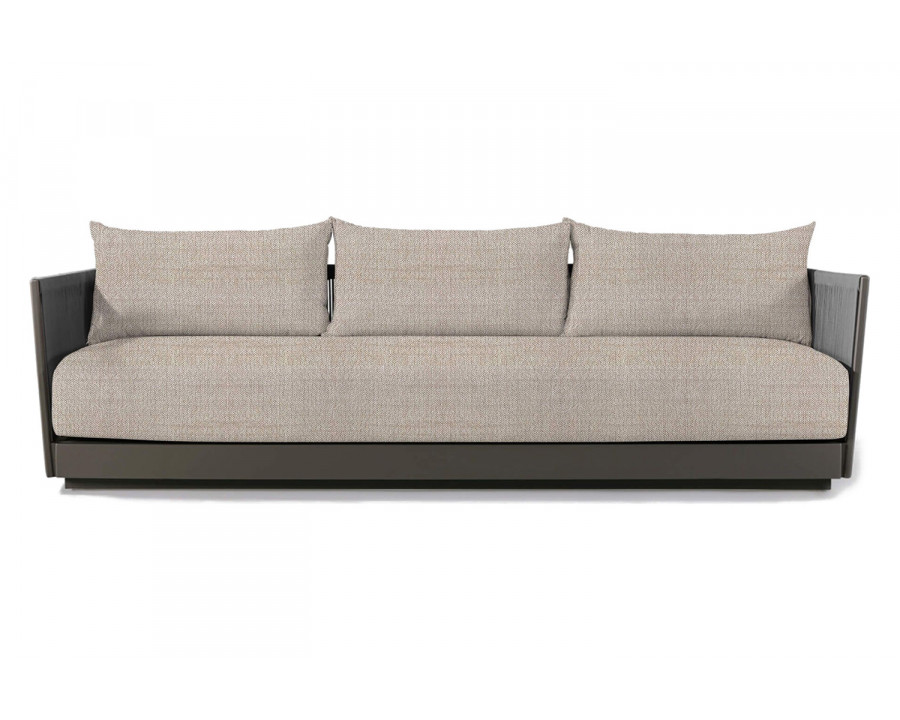 Harbour Antigua 3 Seat Sofa - Aluminum Taupe, Siesta Taupe