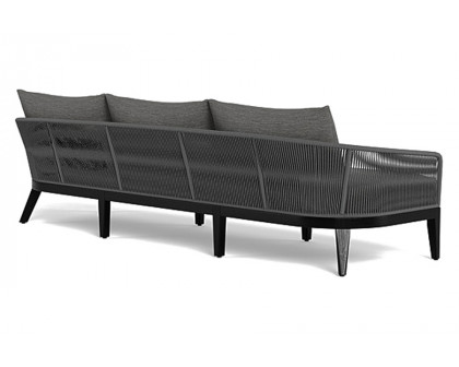 Harbour Avalon 3 Seat Sofa - Teak Natural, Copacabana Midnight